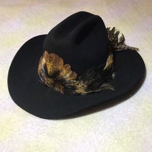 Vintage Fur Felt Western/Cowboy Hat